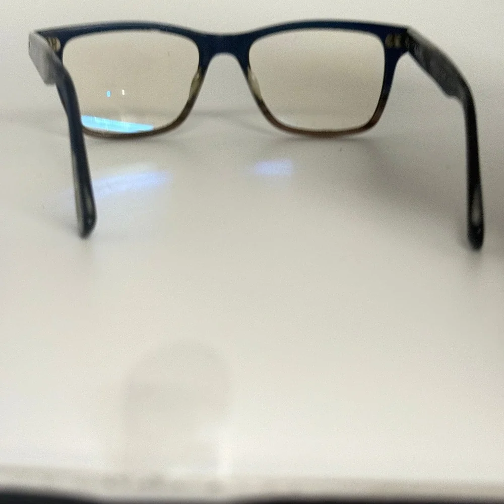 SALT.‎ Marty Eyeglasses Blue Fade Square Frames 53-17-148 Handcrafted in Japan